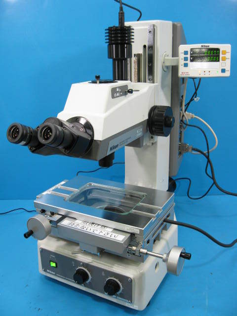 ニコン 測定顕微鏡 MM-400/T-2 （測定軸 ： X・Y／ ストロークX100 